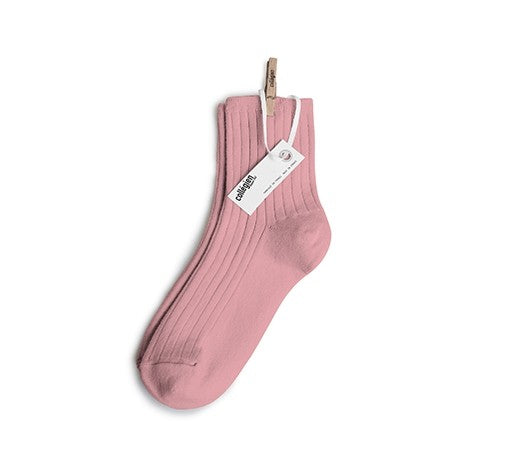 short sock, pink