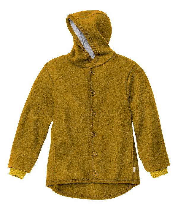 Merino wool jacket, Gold