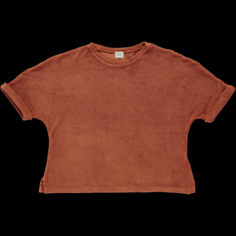 Marjolaine Women's T-shirt, towel texture, Autumnal